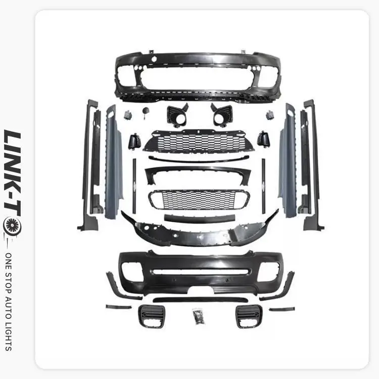 LINK-TO Front Rear Car Bumpers Modified JCW Style Body Kits For BMW MINI R56