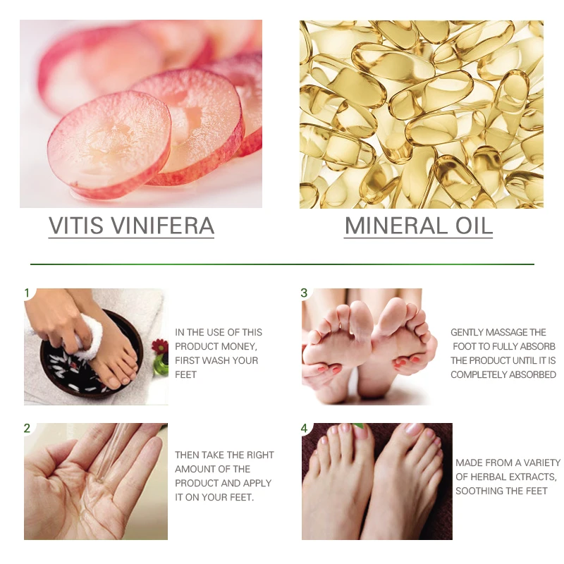 Herbal Height Increasing Conditioning Essential Oil Body Grow Taller Essential Oil Soothing Promote Bone Growth Foot Care