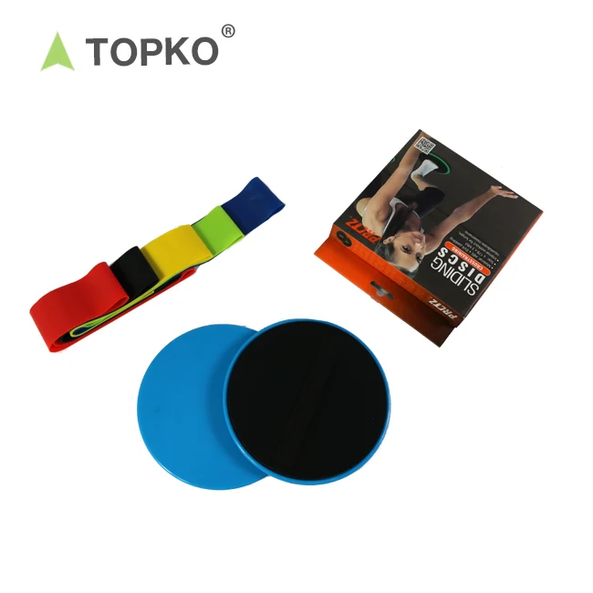 TOPKO латексный или TPE эластивный браслет для упражнений с индивидуальным логотипом 5 уровней