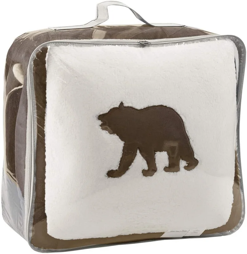 Flannel comforter sets king size luxury bedding  comforter set with pillow cas sherpa velveteen comforter set