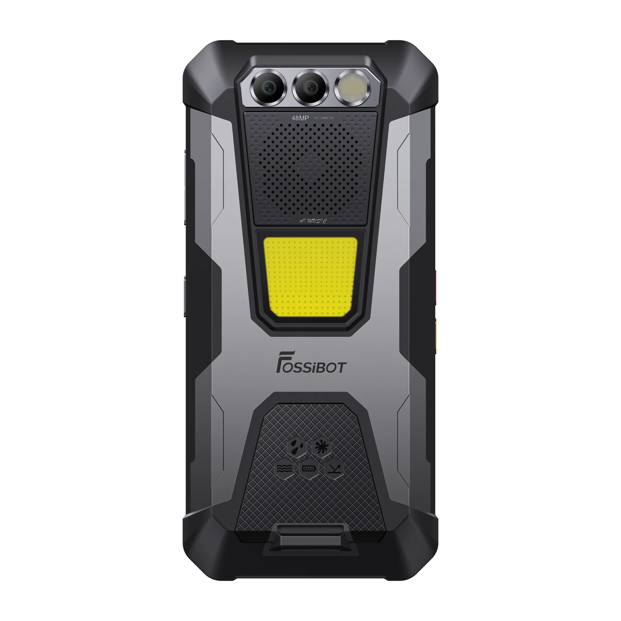 2024 Fossibot F106 PRO смартфон 6 58 дюймов HD LCD экран 8G + 256G 12000mAh аккумулятор 48MP GPS NFC Android 14 System IP68 оригинальный