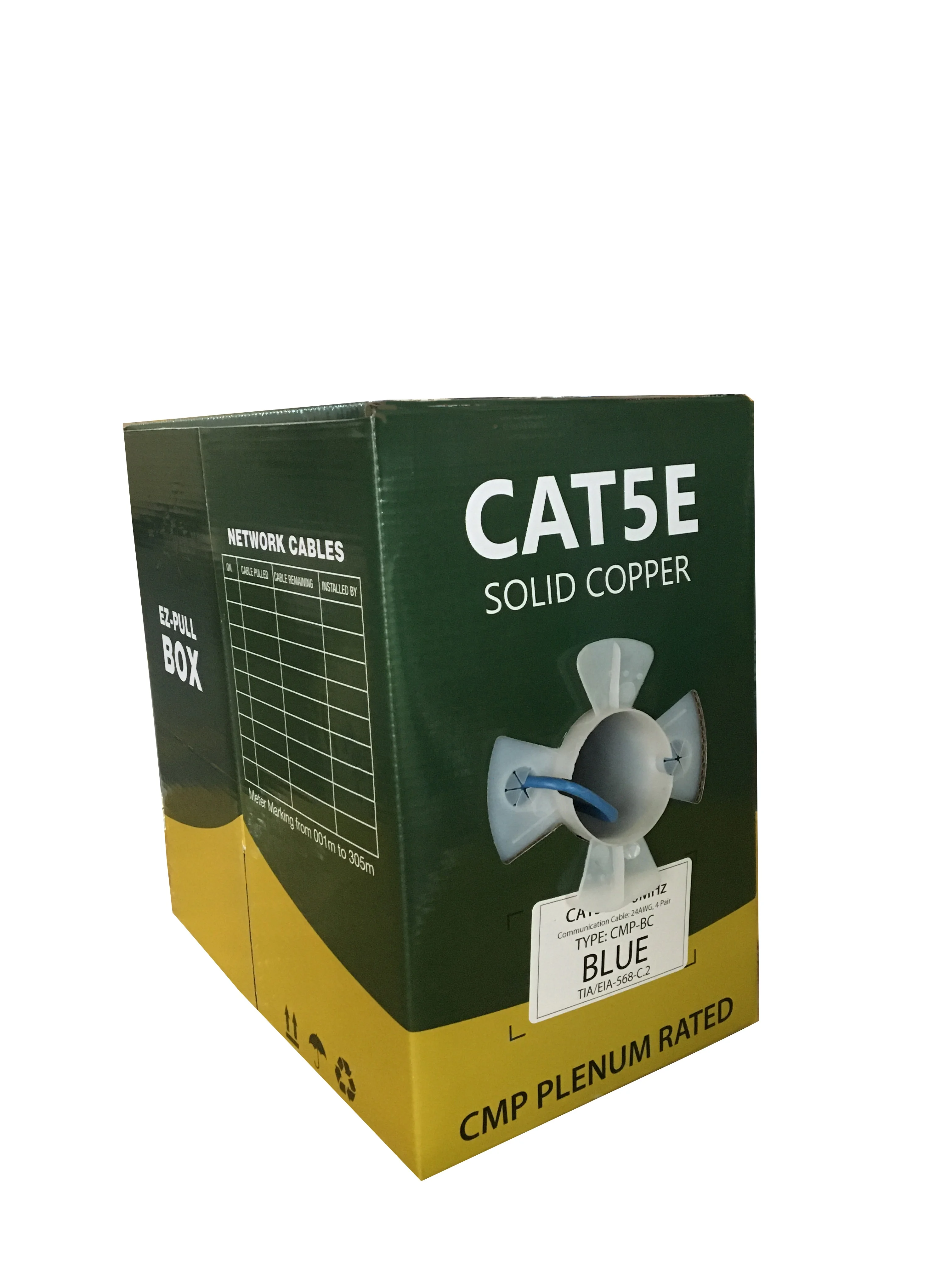 
Changbao Cat5e 1000ft 305m FTP STP SFTP SSTP 4 Pair 24AWG BC/CCA Internet Lan Cable 