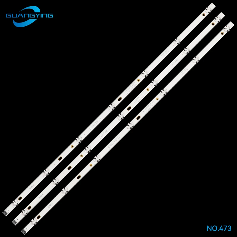 Светодиодная лента для подсветки телевизора LG Innotek 17Y 43inch_A-type led_ARRAY_REV0.0 LC43490059A SSC_430A63_7LED_REV01 светодиодные