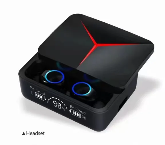 Новинка Amazon M90 Pro TWS гарнитура HD Голосовая шумоподавление Гарнитура Беспроводная 5,2 гарнитура M90 Pro с зарядным боксом