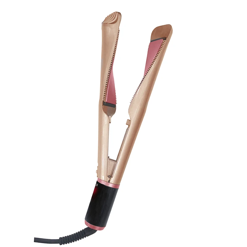 
Hair Straightener and Curler 2 in 1 Flat Iron for Hair Styling for All Hair Types and Lengths 