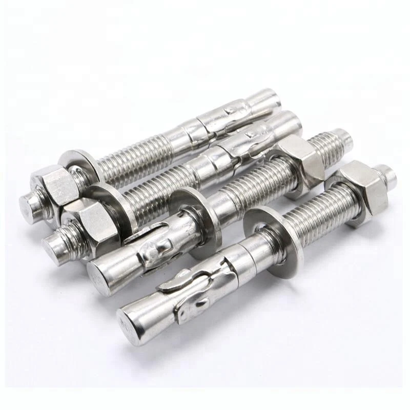 High Quality M16 M20 M22 M24 M25 stainless steel galvanized expansion wedge anchor