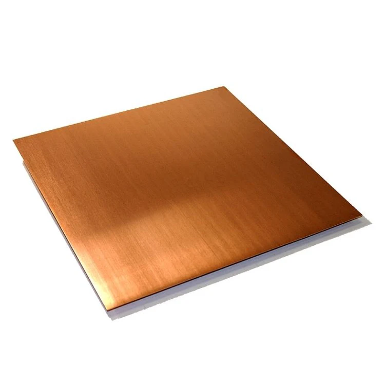 Xinye Oxygen Free 0.5mm C1100 C11000 C1221 Thick Copper Sheet Price Copper Sheet Plat