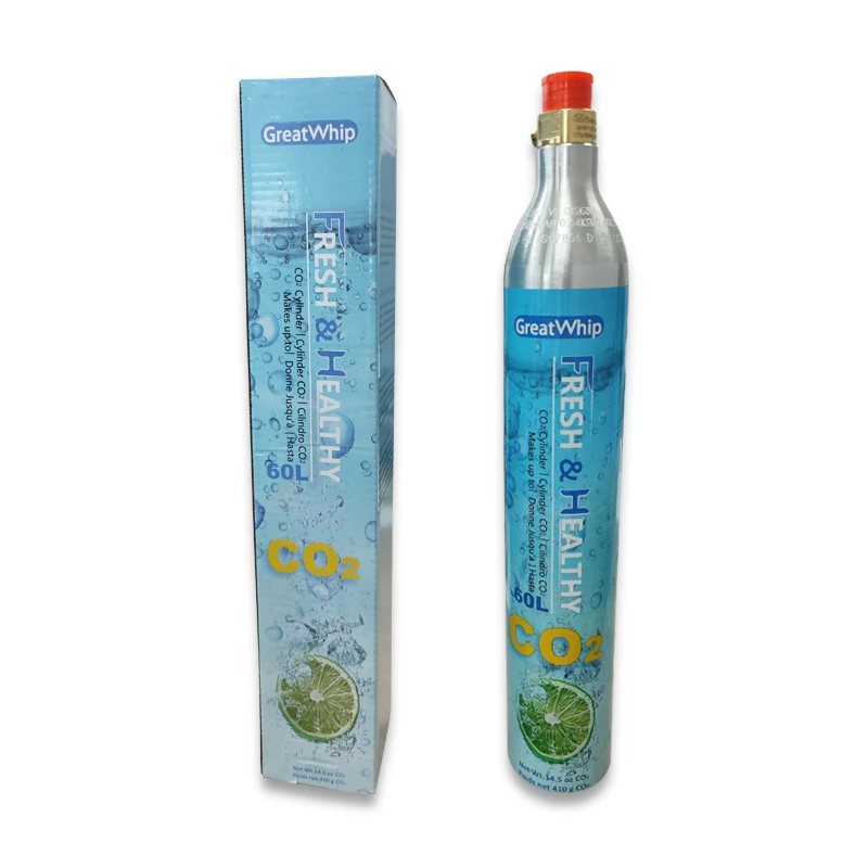 Greatwhip Cylinder Co2 0.6L Aluminum CO2 Gas Cylinder