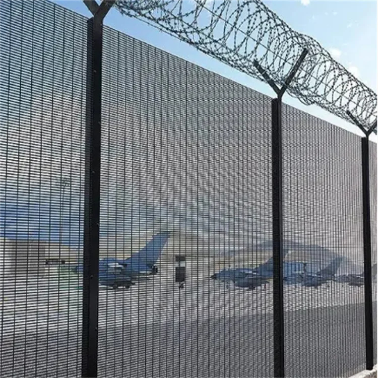 Manufacturer Welded Securi-Mesh Anti Climb Fence 358 Security Mesh Fencing Pvc Coated Clearvu No Climb Fence Panels