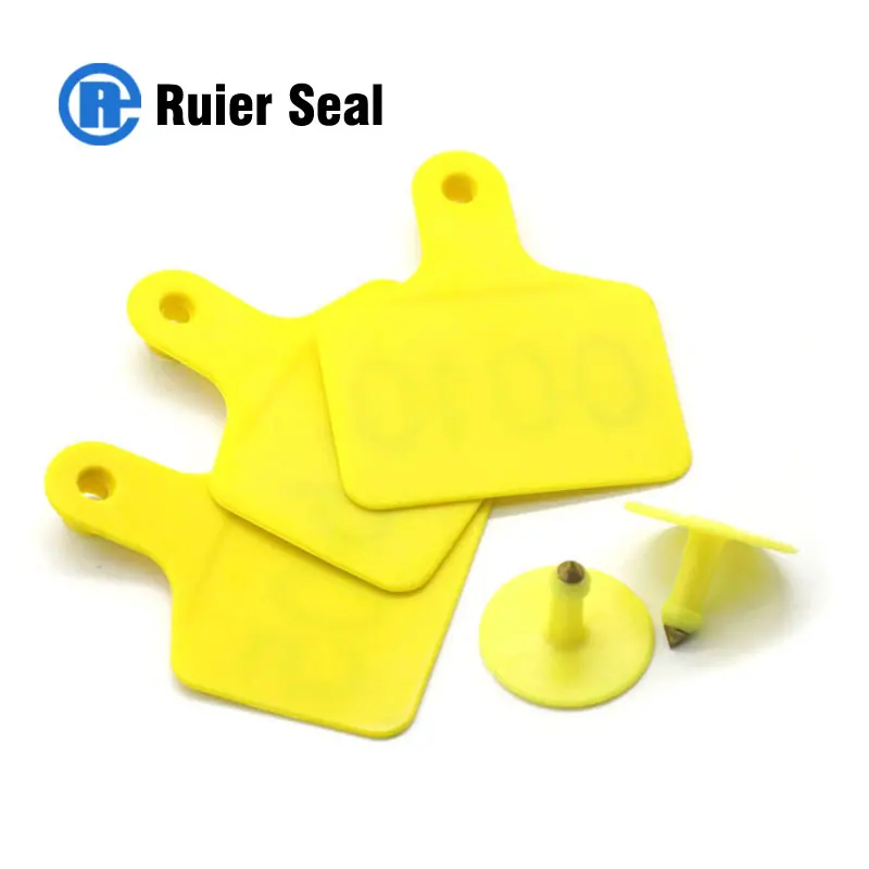 Ушные бирки для свиней Ruier REET014 из ТПУ животных