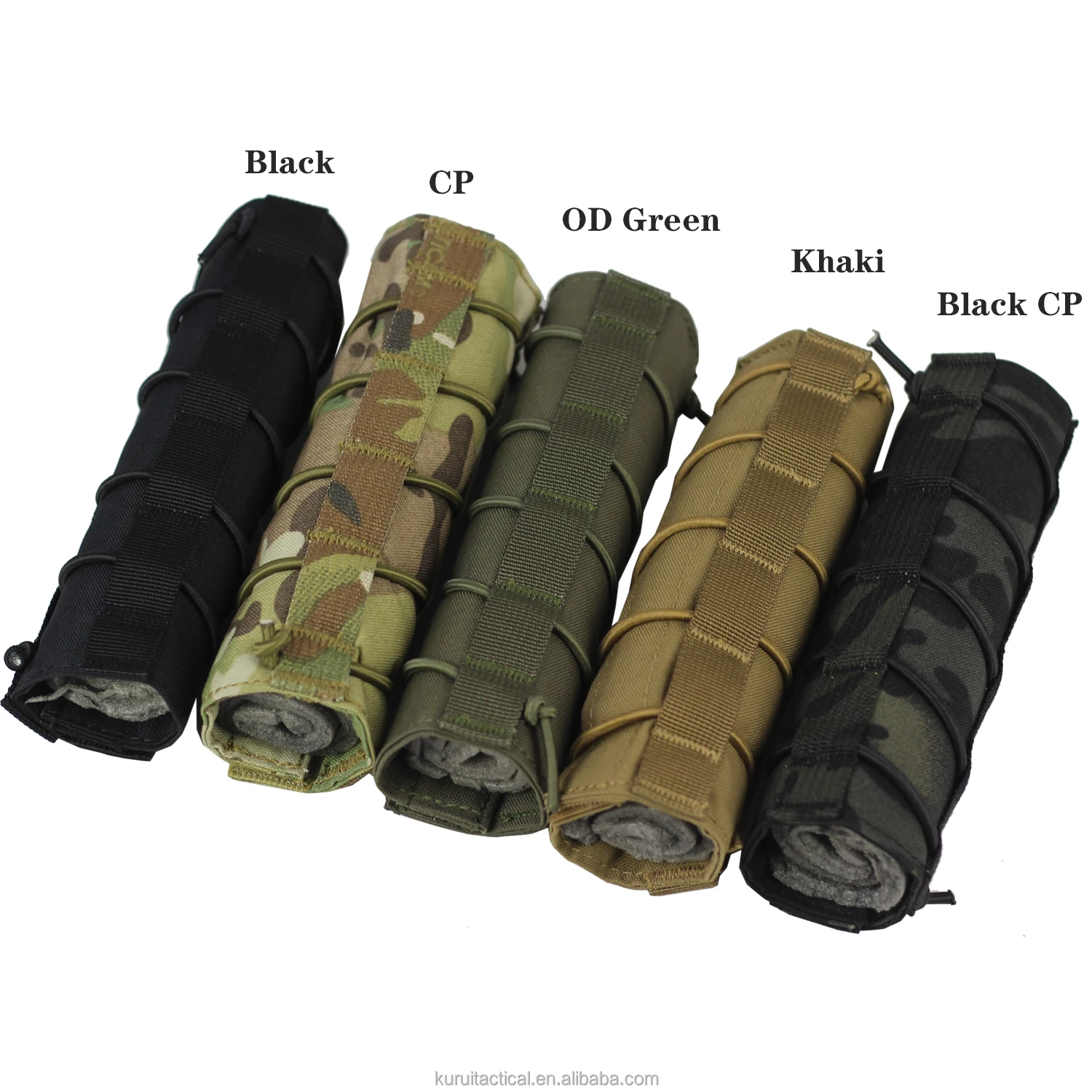 
 Kurui тактическая наружная Военная винтовка подавитель крышка Лион Камуфляжный глушитель крышка OEM  