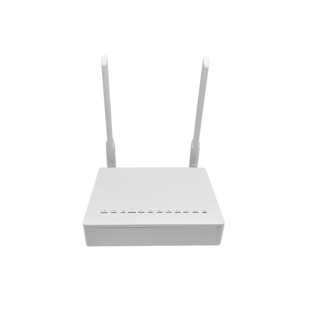 FTTH ZTE GPON ONU F663NV3A 1GE+3FE+1POT+WIFI Modem ONT External Antenna English Firmware Fiber Optic Equipment ONU GPON ONT
