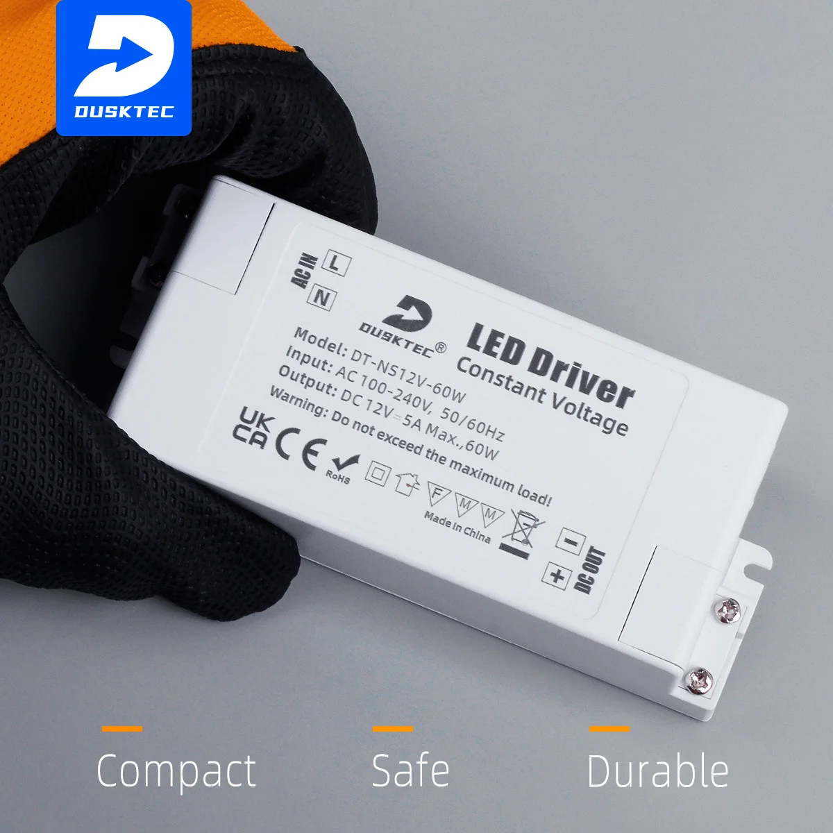 12 Volt DC LED Strip Power Supply Single Output Constant Current LED Light Power Supply