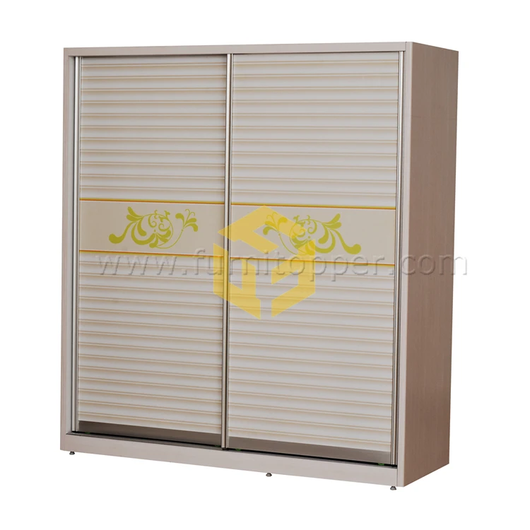Customized Steel Pattern Transfer Clothes Locker Kids Bedroom Closet Metal Flower Pattern Wardrobe Almirah