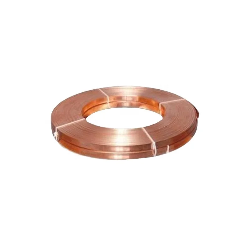 Earthing Solid Copper Tape 50 meters Per Roll Bare Copper Bar