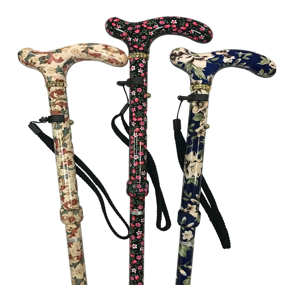 walking cane gold handle