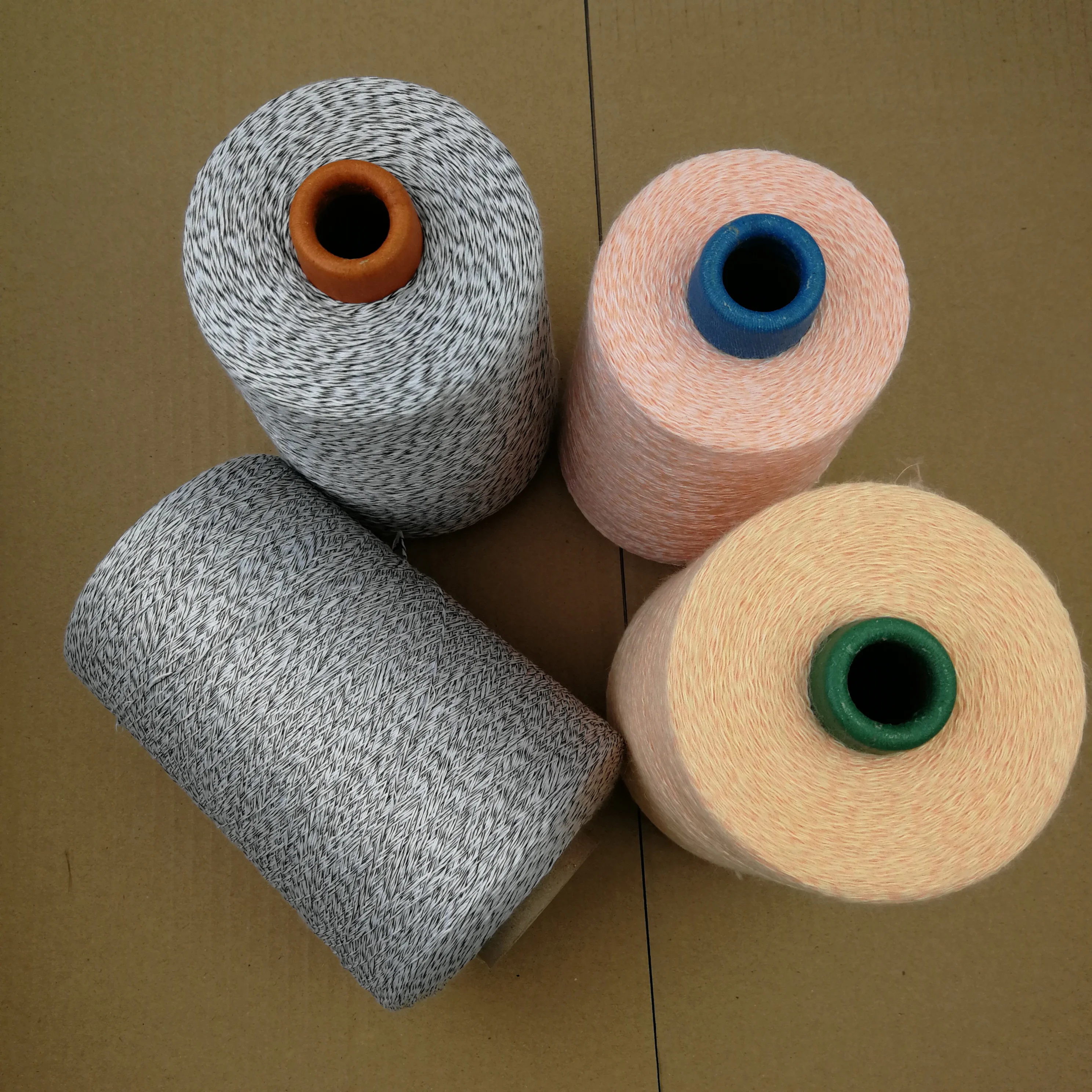 cut resistant blend core spun yarn for glove yarn
