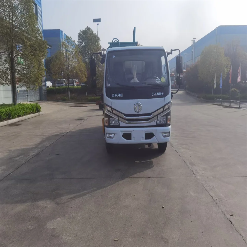 5 CBM мусороуборочная машина для сбора мусора 4x2 мусоровоз продажи
