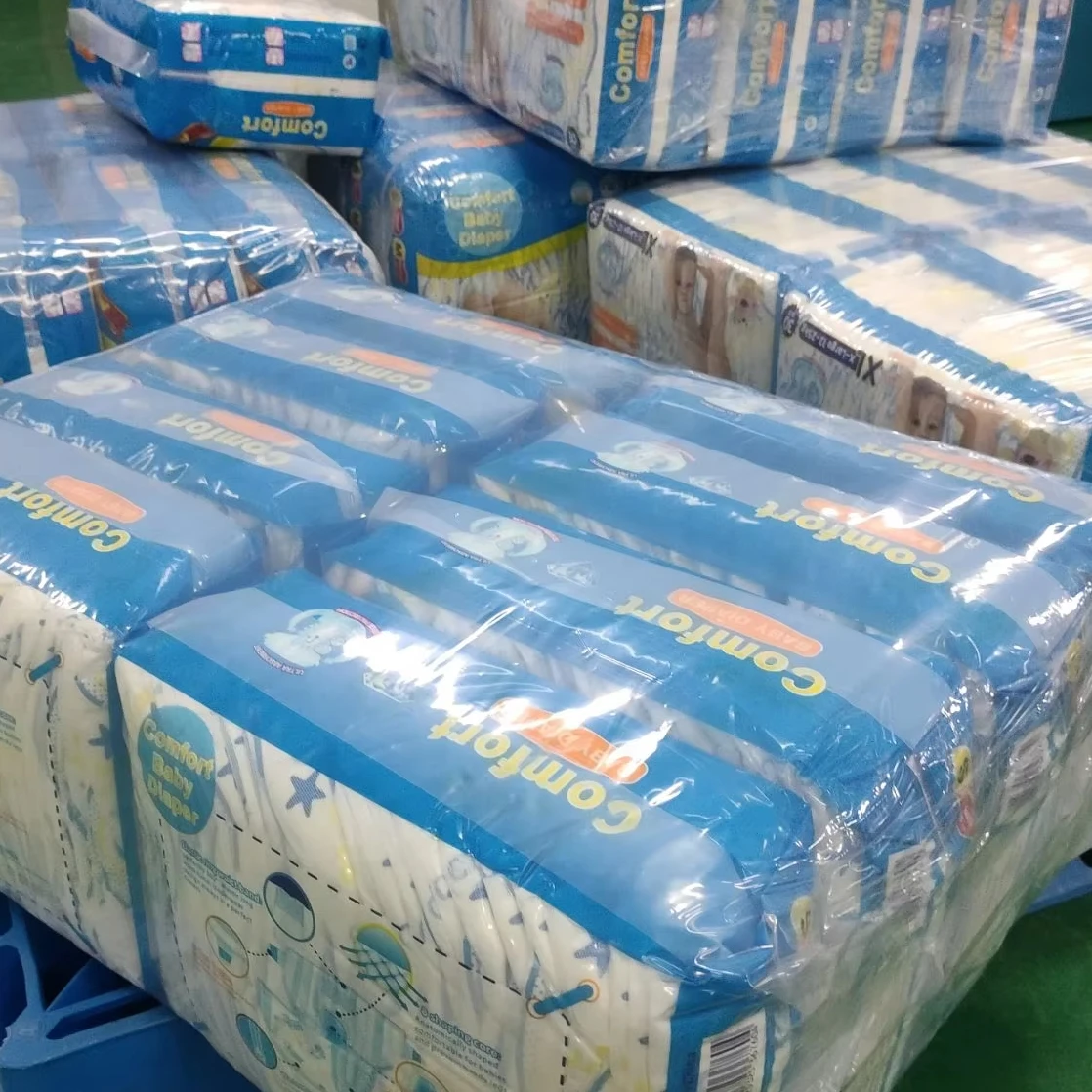 Baby Products Hot Sale Newborn Baby Diaper Wholesale Breathable Baby Diapers All Size Available Nappies Diapers