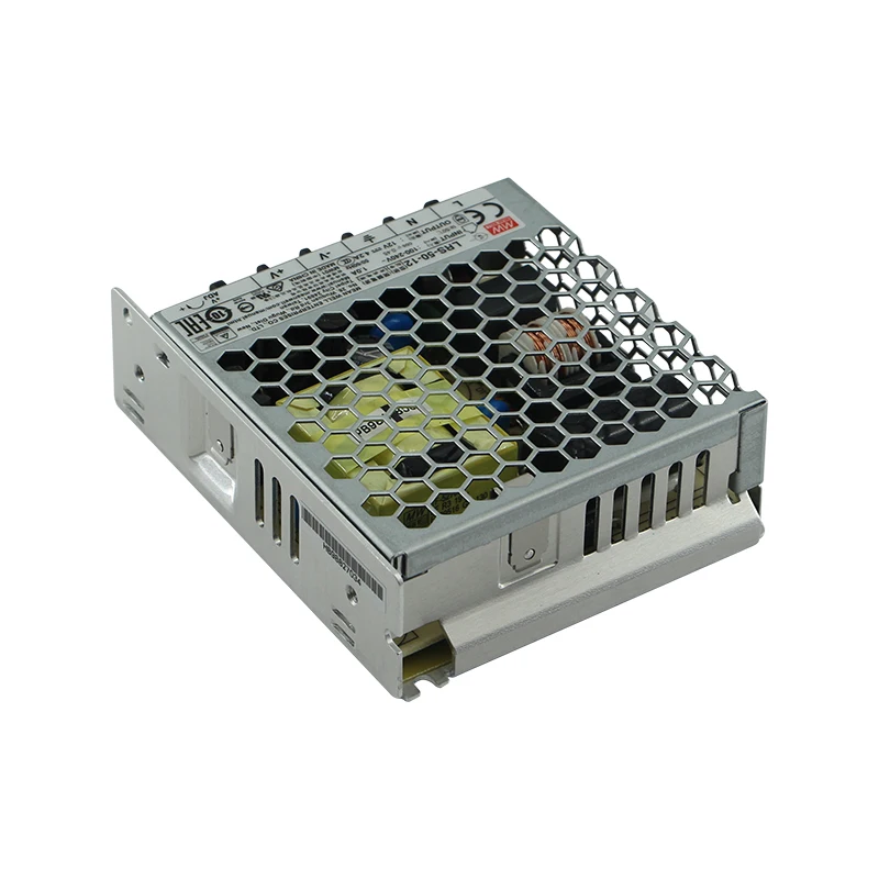  Mean Well LRS-50 50 Вт Ac-Dc Импульсный блок питания 5 в 12 В 24 для светодиодного дисплея и светодиодной