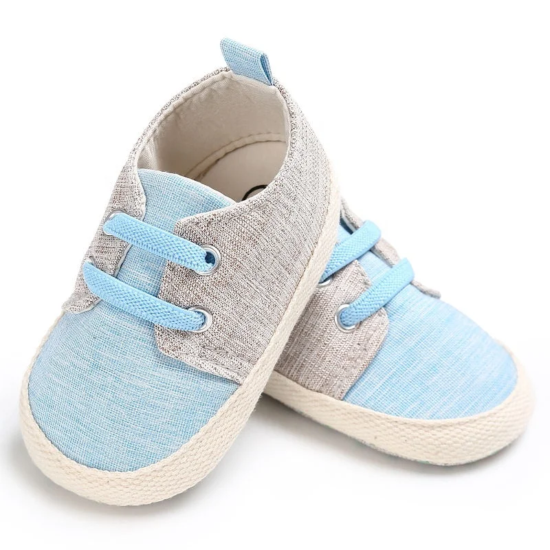 
WONBO Newborn Baby Boys Shoes Kids First Walkers Soft Soled Classic Casual Prewalkers Shoes Footwear Sneakers Canvas Shoes 