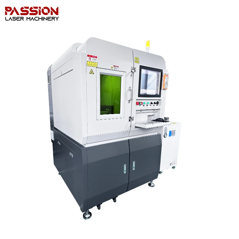 Hot Sell 1000W 1500W 2000W Gold Silver Cutting Machine Full Enclosed Machine for Metal