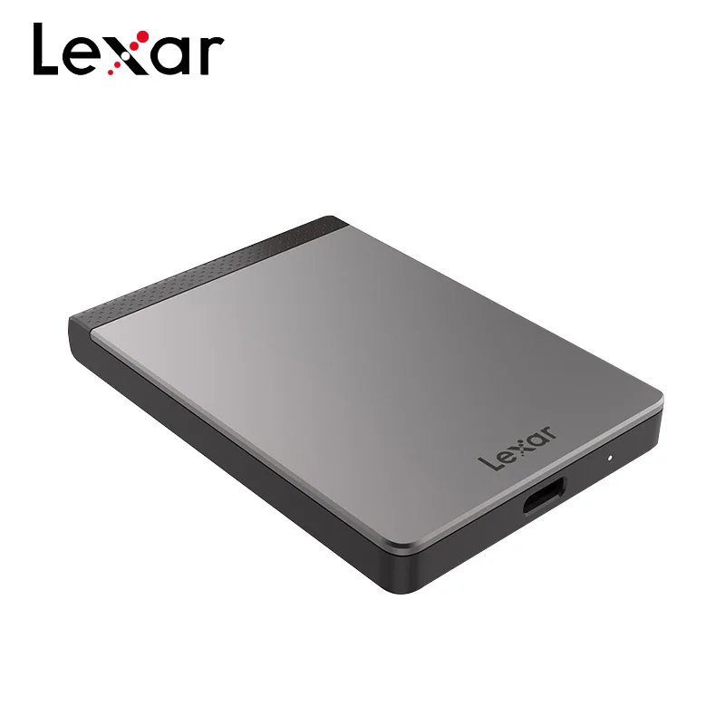 Lexar SL200 USB 3.1 Portable SSD 512GB 1TB 2TB Type-C Exceptional Resilience Slim Size External Hard Drive up to 550m/s
