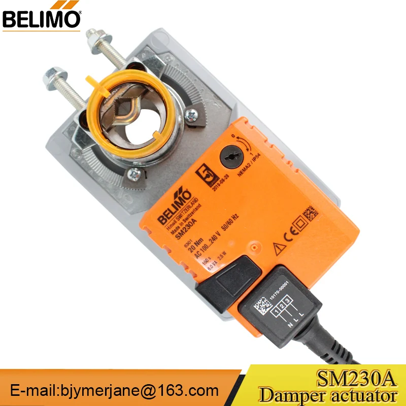  BELIMO 20NM SM230A 220V привод демпфера для регулировки воздушных амортизаторов в