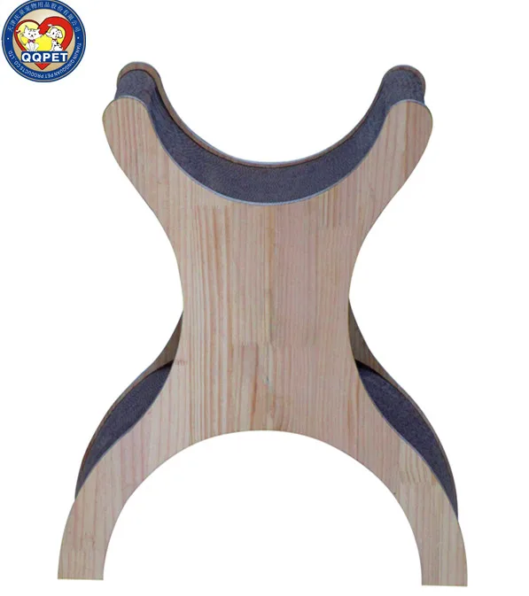 Catopia X shaped MDF Cat Scratcher Furniture Cat Scratching Lounge