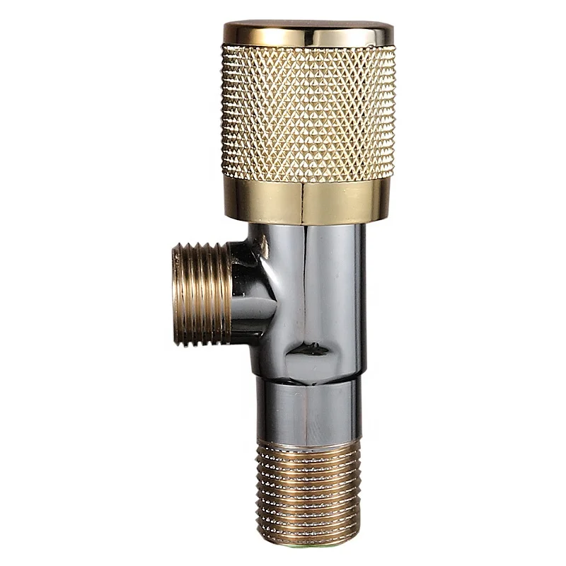 Hot sell new design wholesale brass cartridge triangle valve wash basin angle valve for toilet