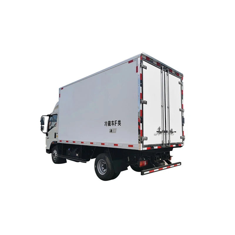 HOWO 4*2 Refrigerated truck used refrigerated trucks meat transport refrigerated trucks
