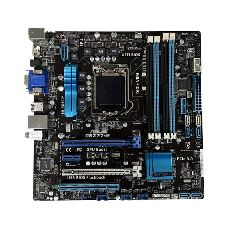 LGA1155Computer  Motherboard Channel Status Launch Item Graphic Ram SATA Card Socket CPU Rohs DDR