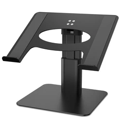 Aluminum Laptop Stand, Ergonomic Adjustable Notebook Stand, Riser Holder Computer Stand