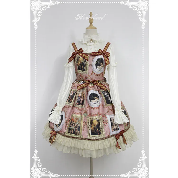 Chinese provider The exclusive design of the  chiffon stand collar flared sleeves Lolita shirt shirt