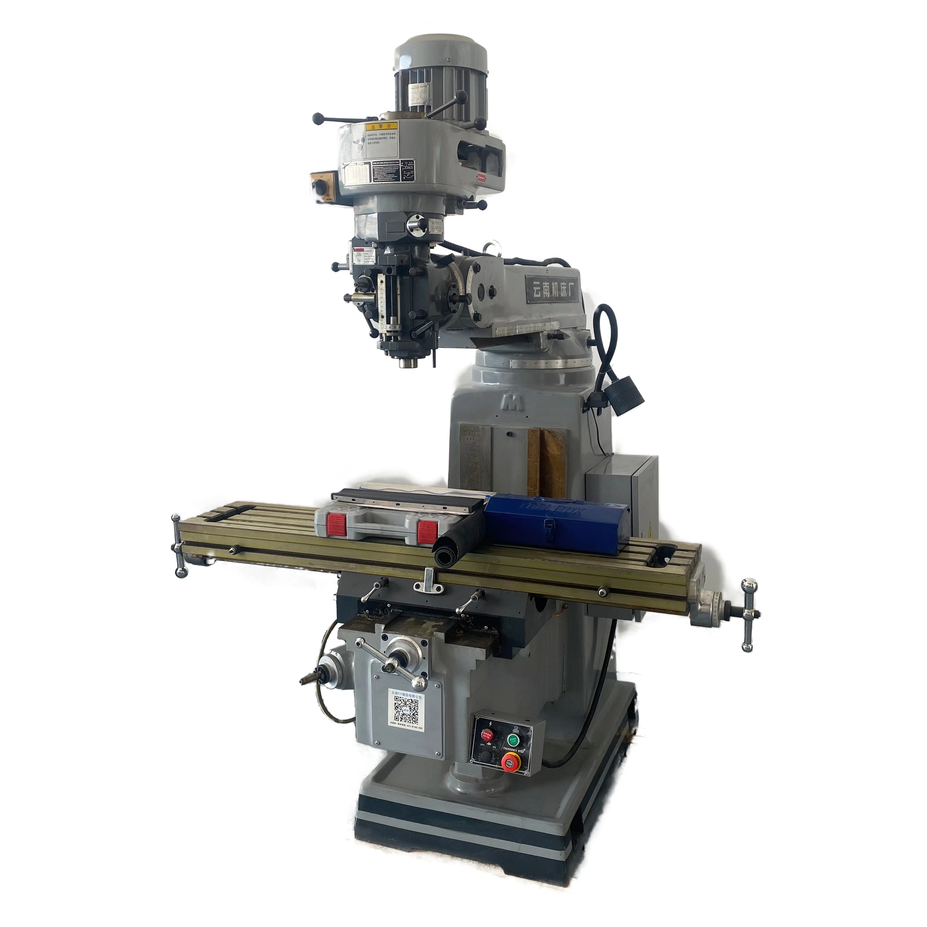 CY Conventional Gantry Milling Machines turret milling machine  Light Duty Travel Axes Key Motor Power Technical Sales