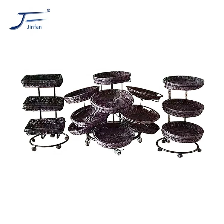 Customized Supermarket Store Shop fruit Promotion Displays