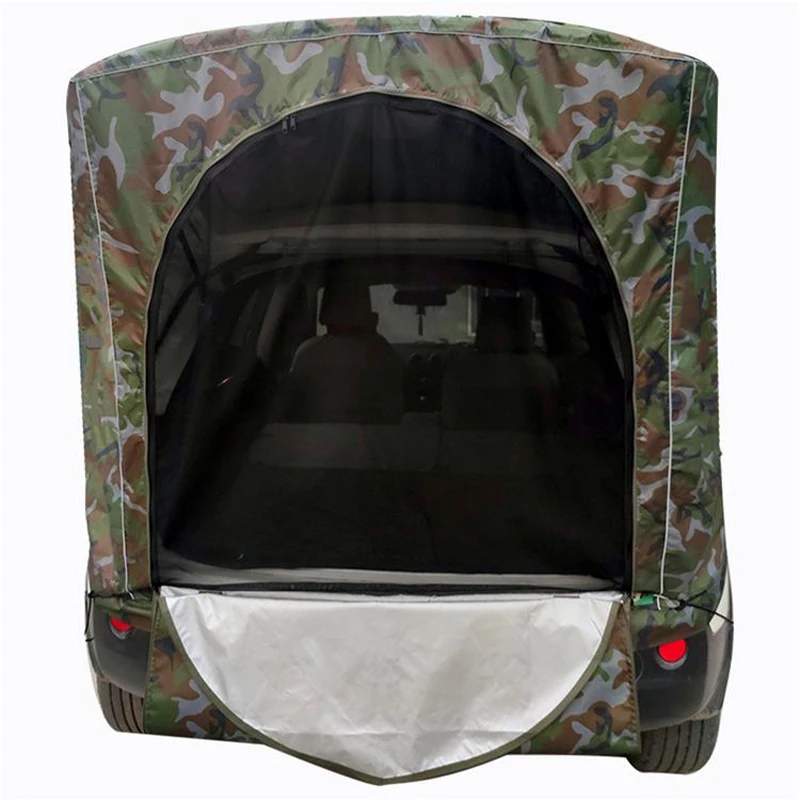 Truck Tent 2-3 Person Durable Canvas Fabric Roof Top Truck Tent With Annex For Car