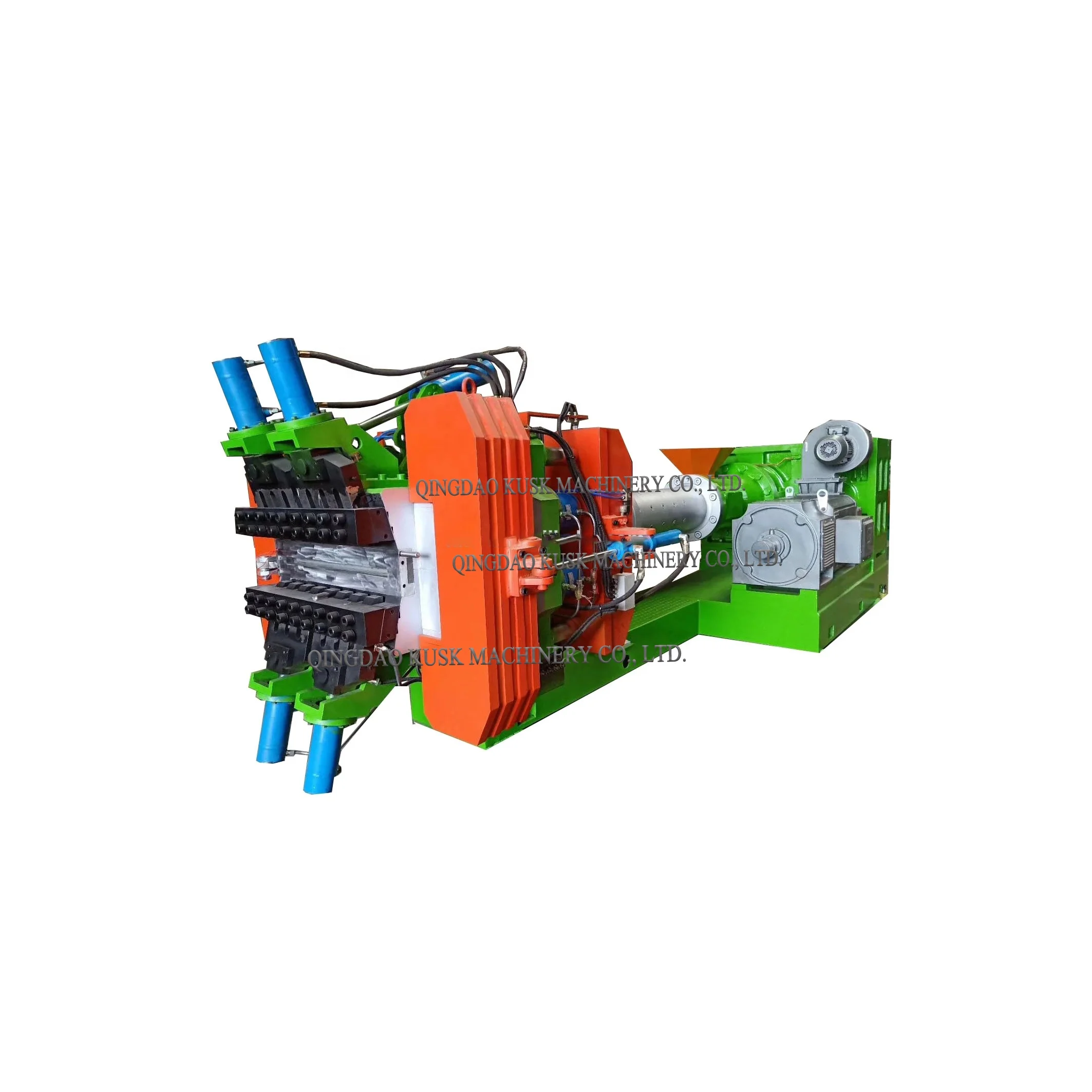 pin barrel cold feed extruder used for truck tire tread extrusion machine