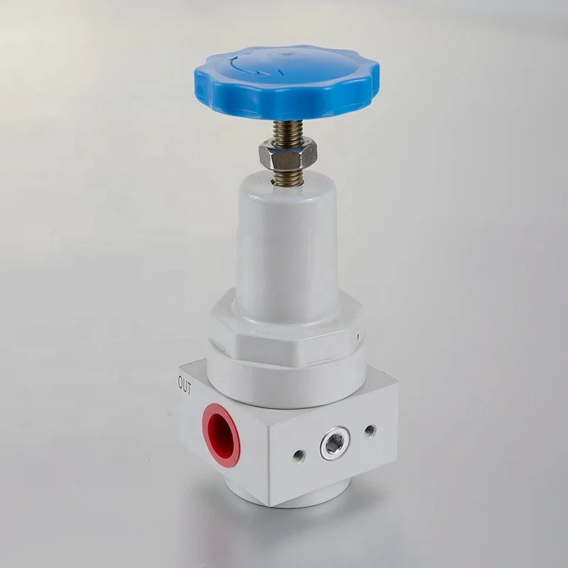 QTYH Series High Pressure Regulator 1/2' High Pressure 40 Bar Air Regulator Valve Air Pressure Reducing Valve