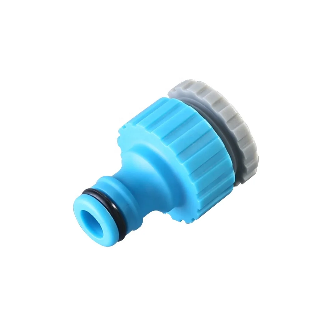 Прочный PP ABS PVC 2 в 1 садовый шланг кран разъем 3/4 дюймов и 1/2 без брызг воды адаптер краны