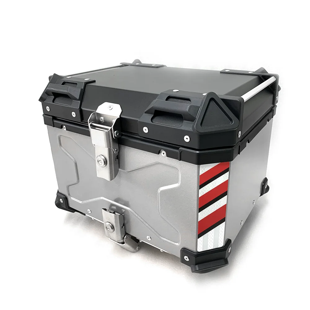 Motorcycle saddle bags /motorbike side box case /aluminum motorcycle side box top case for BMW Honda Suzuki Kawasaki Yamaha