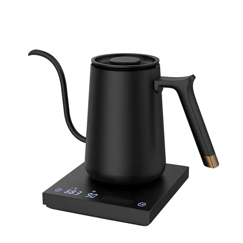 Stainless steel electric coffee  kettle water tea pot hand pour dripper coffee kettle 600ml household