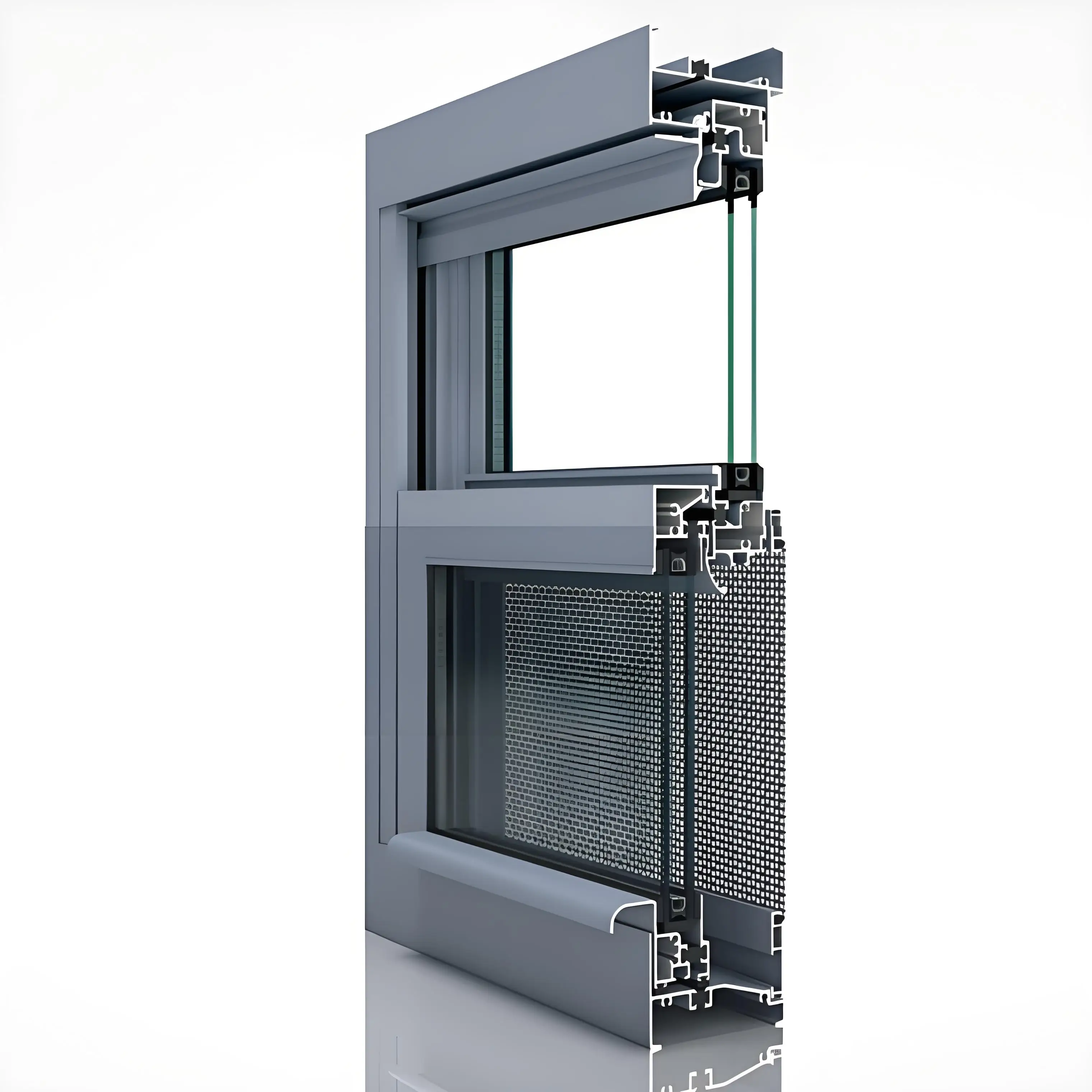 Cutting Edge Awning Window Aluminum Windows Modern Design Style Waterproof Awning Windows Aluminum or PVC