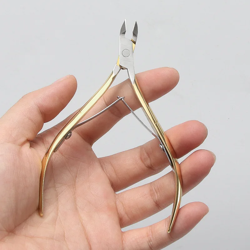 Stainless Steel Dead Skin Clippers Nail Clippers Toe Nail Peeling Pliers Barbed Nail Enhancement Nipper Tools Wholesale