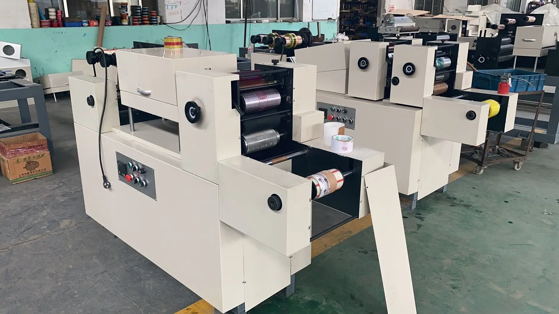 HT160-1 Китай новейший продукт флексографская лента печатная машина одного цвета