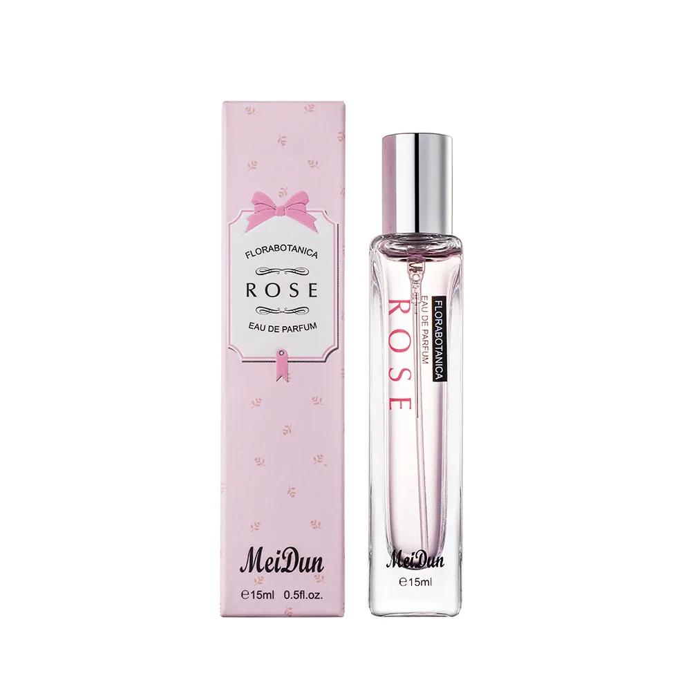 6 Floral fragrance perfumes for ladies custom your own private logo brand 15ml mini perfume bottle