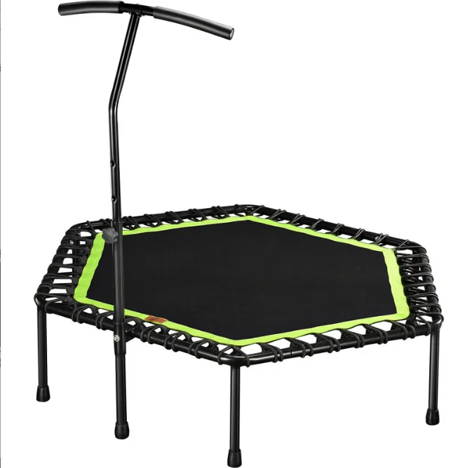4ft 48inch Folding Trampoline Indoor Small Jumping Bed Home Fitness Trampoline Kids