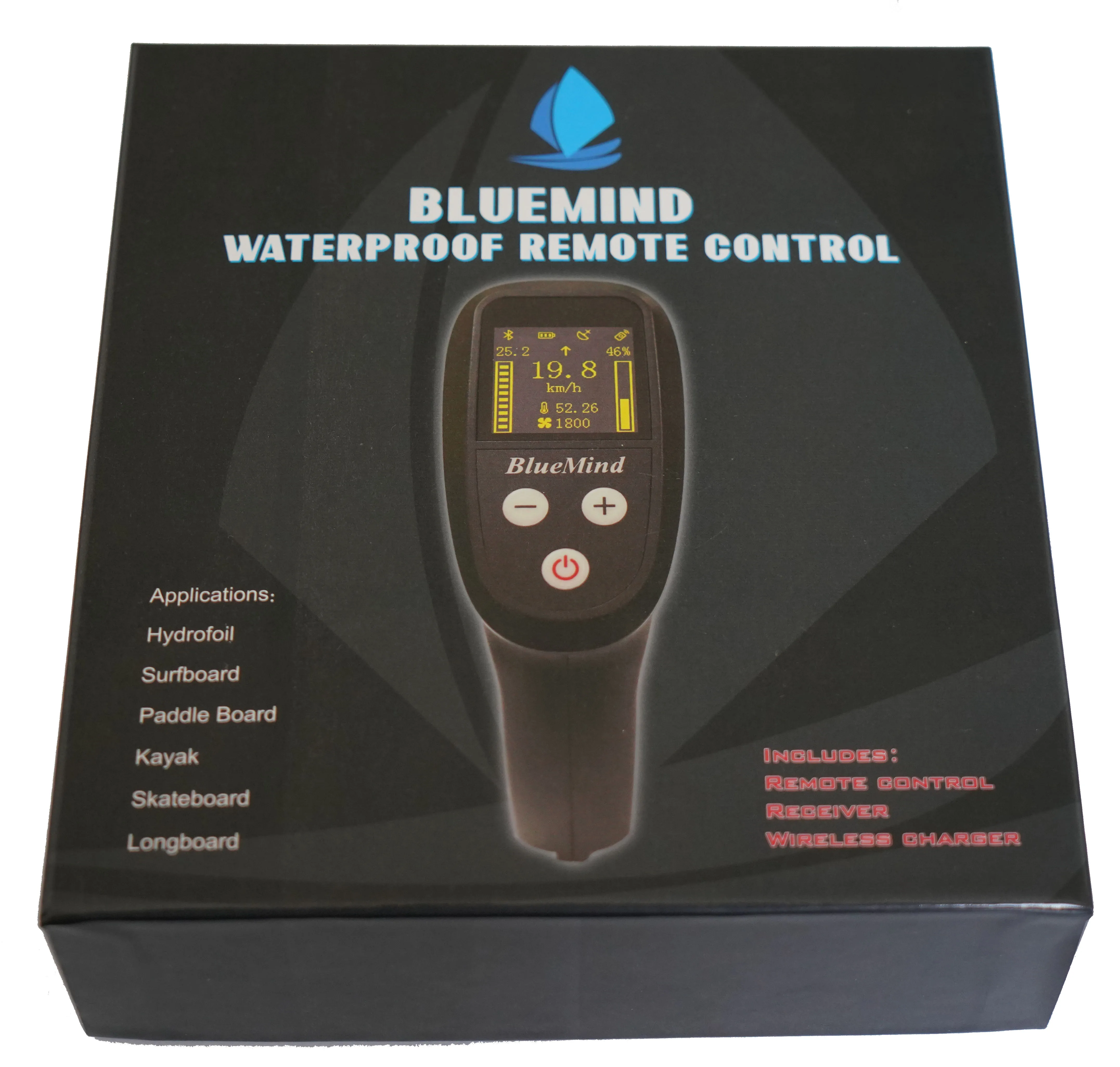 Professional waterproof remote control pwm signal wireless charging remote controller