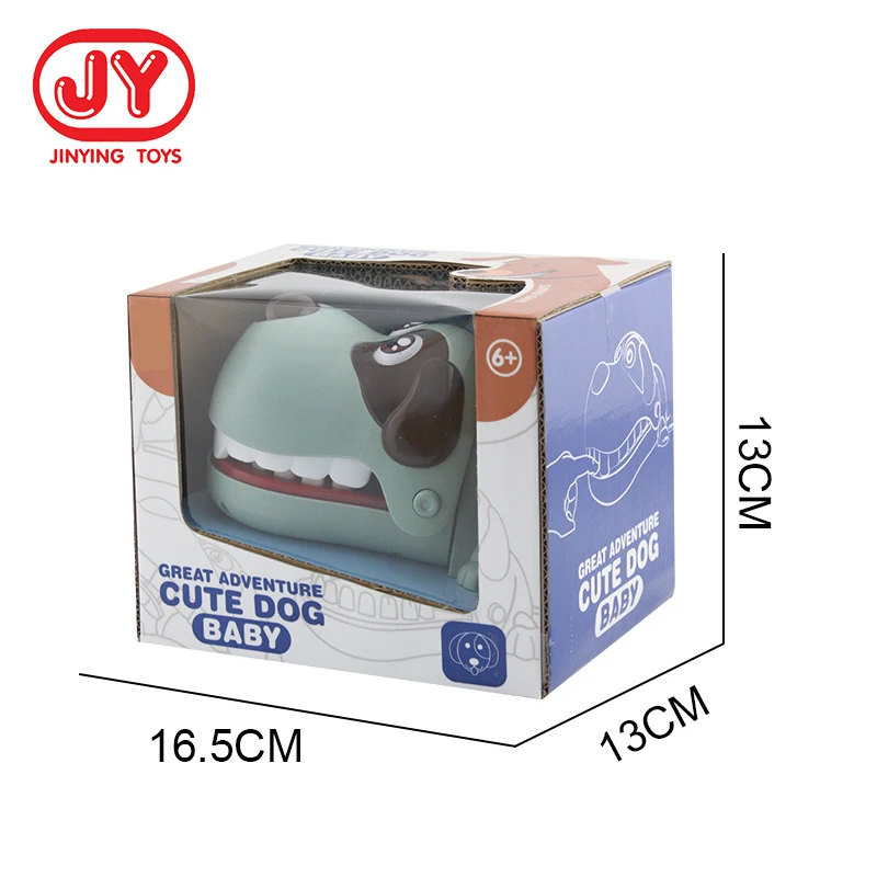 
Baby Dog Bite Hand Game Bite Finger Game Toys Funny Shark Dinosaur Dentist Joke Toy For Kids Family Prank 