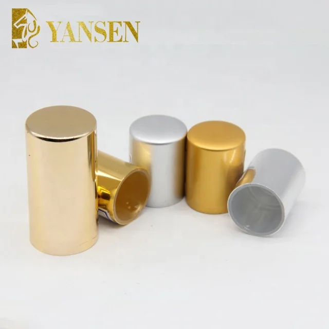 custom logo metal screw aluminum screw cap with pp wholesale aluminum lid